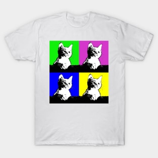 Pop Art Cat T-Shirt